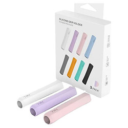 Чехол (накладка) Apple Pencil 1 / Pencil 2 / Pencil 3, Goojodoq, Белый, Розовый, Фиолетовый