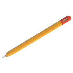 Чехол (накладка) Apple Pencil 3, Goojodoq, Оранжевый