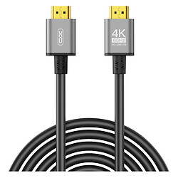 HDMI кабель XO GB017B, HDMI, 5.0 м., Сірий