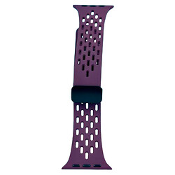 Ремінець Apple Watch 38 / Watch 40, Sport Strap, Dark Purple, Фіолетовий