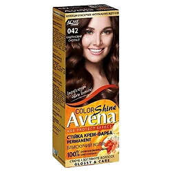 Крем-краска для волос Avena Shine Color Каштановый 042