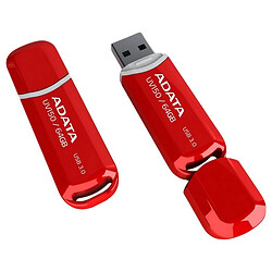 USB Flash A-DATA AUV 150, 64 Гб., Красный