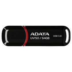USB Flash A-DATA AUV 150, 64 Гб., Черный