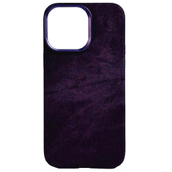 Чохол (накладка) Apple iPhone 12 / iPhone 12 Pro, Fine Woven Case, MagSafe, Фіолетовий
