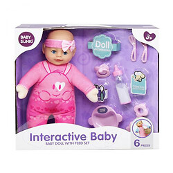 Пупс плюшевый "Interactive Baby", вид 2, Baby Sunki