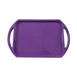 Поднос для кухни пластиковый (фиолетовый)