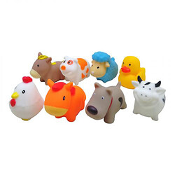 Набор игрушек для купания "Домашние животные" (8 шт)