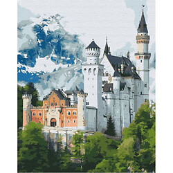 Картина за номерами "Казковий замок Нойшвантайн"