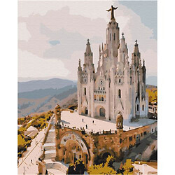 Картина по номерам "Храм Святого Сердца. Барселона"