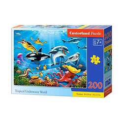Пазли "Тропічний підводний світ", 200 елементів