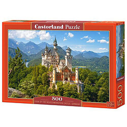 Пазлы "Вид на замок Нойшванштайн, Германия", 500 элементов
