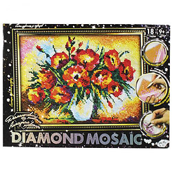 Алмазная мозаика "DIAMOND MOSAIC. Маки"