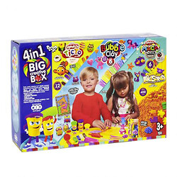 Набор креативного творчества "Big Creative Box" 4 в 1 (укр), Danko Toys