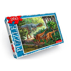Пазлы "Динозавры", 260 эл