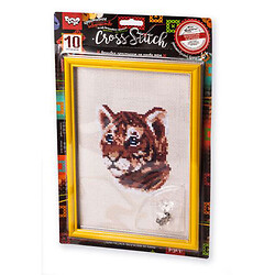 Вышивка крестиком на канве "Cross Stitch: Тигр"