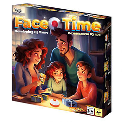 Развивающая настольная игра "Face Time" (укр), Danko Toys