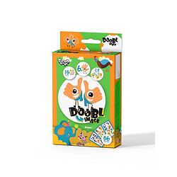 Настільна гра "Doobl image mini: Animals" укр, Danko Toys