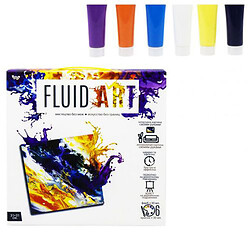 Набор для творчества "Fluid art", Danko Toys