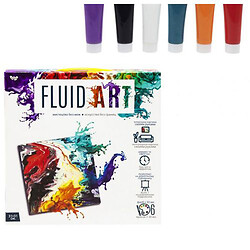 Набор для творчества "Fluid art", Danko Toys