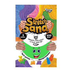 Креативна творчість Stretch Sand зеленый, Danko Toys