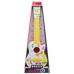 Гитара четырехструнная "Guitar", красная, Fan Wingda Toys