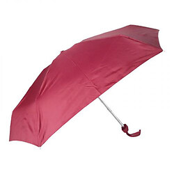 Зонтик механический, мини, складной (бордовый)