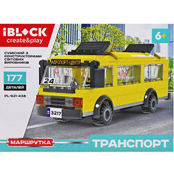 Конструктор пластиковий "Транспорт: Маршрутка", Iblock