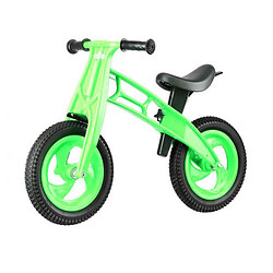 Беговел "Cross Bike" с надувными шинами, 12" (зеленый), Kinderway