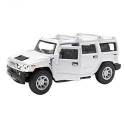 Машинка KINSMART Hummer H2 (белая)