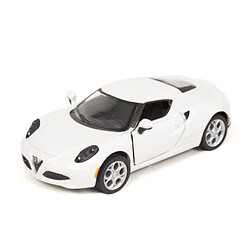 Машинка KINSMART "Alfa Romeo 4C" (белая), Kinsmart