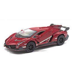 Машинка KINSMART "Lamborghini Veneno" (бордова), Kinsmart