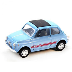 Машинка KINSMART Fiat 500 (блакитна), Kinsmart