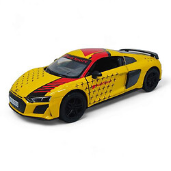 Машинка Kinsmart "Audi R8 Coupe 5", желтая, Kinsmart