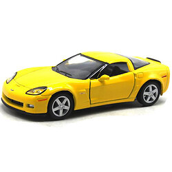 Машинка металева "Chevrolet Corvette Z06 2007", жовтий, Kinsmart