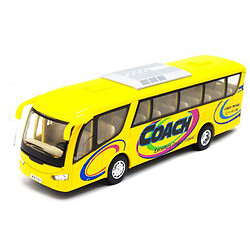 Інерційний автобус "Coach" (жовтий)