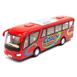 Інерційний автобус "Coach" (червоний)