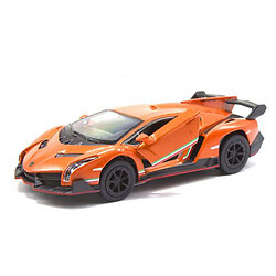 Машинка KINSMART  "Lamborghini Veneno" (оранжевая)