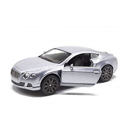 Машинка KINSMART "Bentley Continental GT" (срібляста)