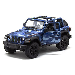 Машинка KINSMART "Jeep. Wrangler camo edition" (синий)