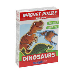 Набір магнітів "Динозаври", 18 елементів