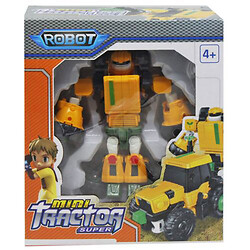 Трансформер "Робот-трактор" (желтый)
