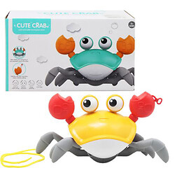 Заводная игрушка "Cute crab" (желтый), Mic