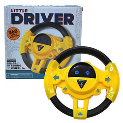 Руль музыкальный "Little Driver" (желтый)