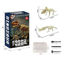 Набір для проведення розкопок "Fossil. Archaeology Jurassic" (2 скелети)