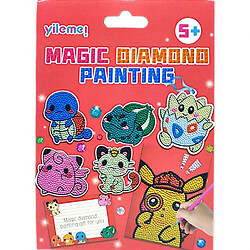 Алмазна мозаїка "Magic Diamond Painting: Покемони"