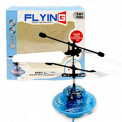 Летающая игрушка-вертолет "Flying", голубая