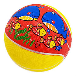 Мяч баскетбольный детский, d=19 см (желтый)