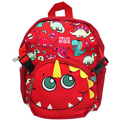 Детский рюкзак "Динозаврики", красный