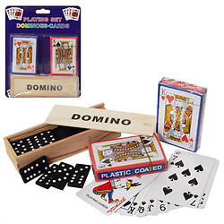 Настольная игра "Домино и две колоды карт"