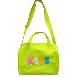 Сумка детская "Kiss", 23х26 см (салатовая)